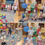 Zabawy kolorowymi piłeczkami