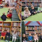 Dzieci słuchają bajki o jeżyku