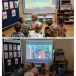 Mrówki podczas filmu edukacyjnego Listonosz