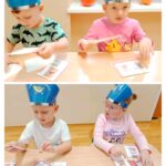 Mrówki podczas układania puzzli