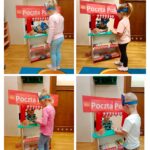 Mrówki podczas wizyty w urzędzie pocztowym