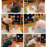 Mrówki podczas zabawy dydaktycznej