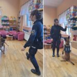 Piesek z przewodnikiem