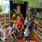 Żdjęcie grupowe Pani Jesieni z Żuczkami