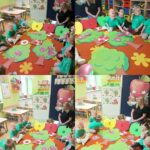 Żuczki podczzas zajęć matematycznych