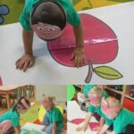 Zuczki układaja puzzle