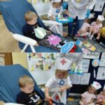 dzieci uczą się o zarazkach