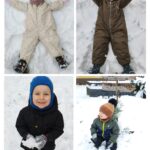 Aniołki na śniegu Mrówek