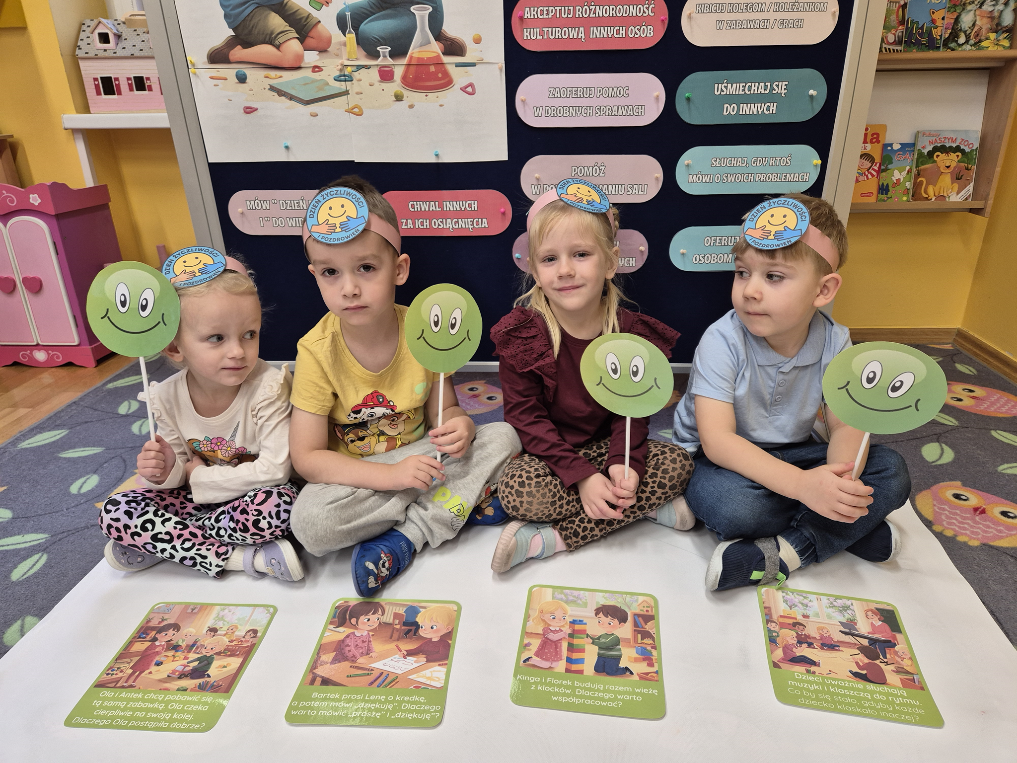 Dobre zachowania- zabawa dydaktyczna