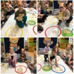 Dzieci liczą miodki