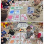 Kodowanie misiów w oddziale Krasnoludki wg koloru i cyfry