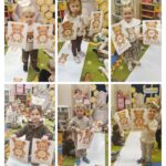 Mrówki z kartkami edukacyjnymi