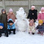 Zdjęcie z bałwanem Mrówek