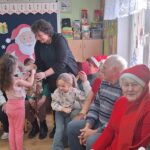 Klub Seniora plus z wizytą w przedszkolu