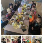 Andrzejkowy poczęstunek u Mrówek