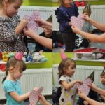 Czerwona serca z imiona wróżba andrzejkowa