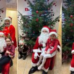 Dzieci z oddziału Biedronek- spotkanie z Mikołajem