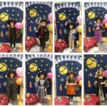 Motylki w strojach czarodziejów i czarodziejek