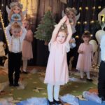 Mrówki podczas pastorałki Choinka i Aniołki