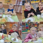 Poczęstunek przedszkolaków