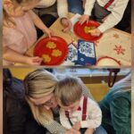 Przedszkolaki ozdabiają pierniczki