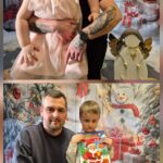 Przedszkolaki z rodzicami