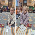 Dzieci podczas zabawa matematycznych