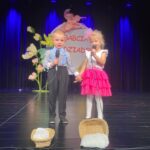 Dzieci witają wierszem zebranych gości