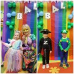 Przedszkolaki z oddziału Żuczki w strojach karnawałowych