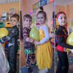 Taniec dzieci z balonami