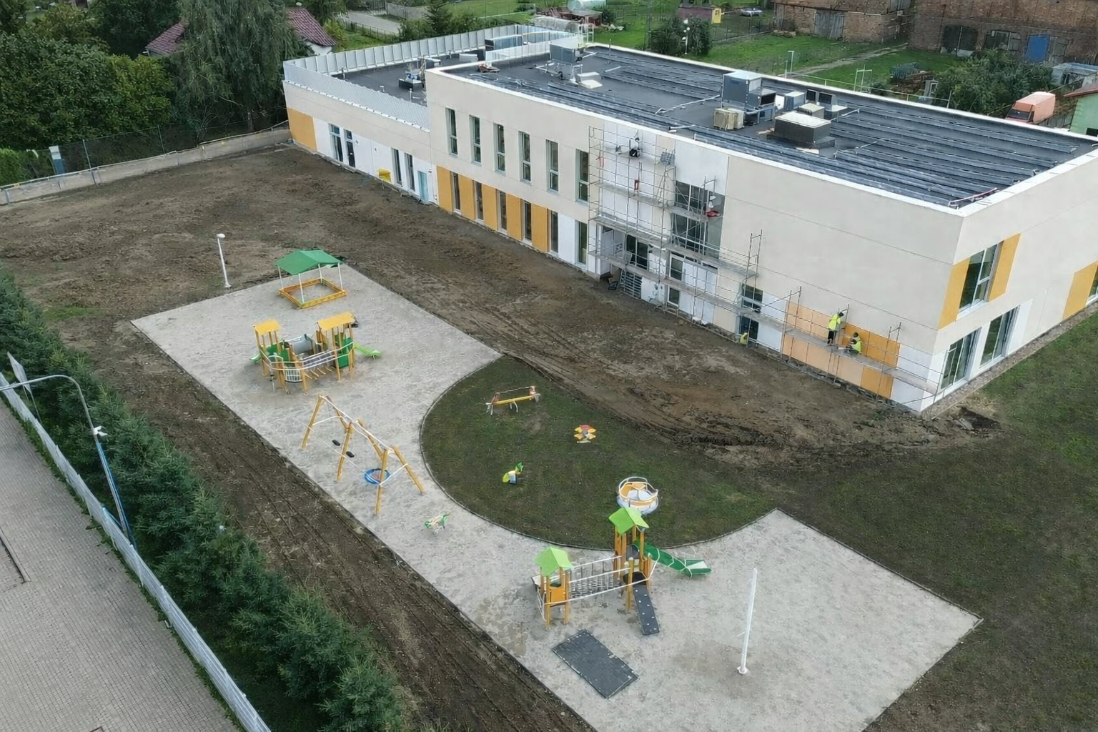 Zdjęcie nowego budynku przedszkola