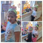 dzieci sadzą kwiatki