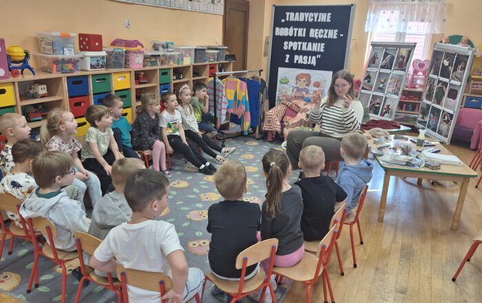 Dzieci podczas spotkania