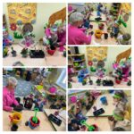 dzieci sadzą kwiatki