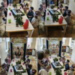 Mróweczki podczas prac ogrodniczych