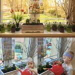 Mróweczki w kąciku wiosennym