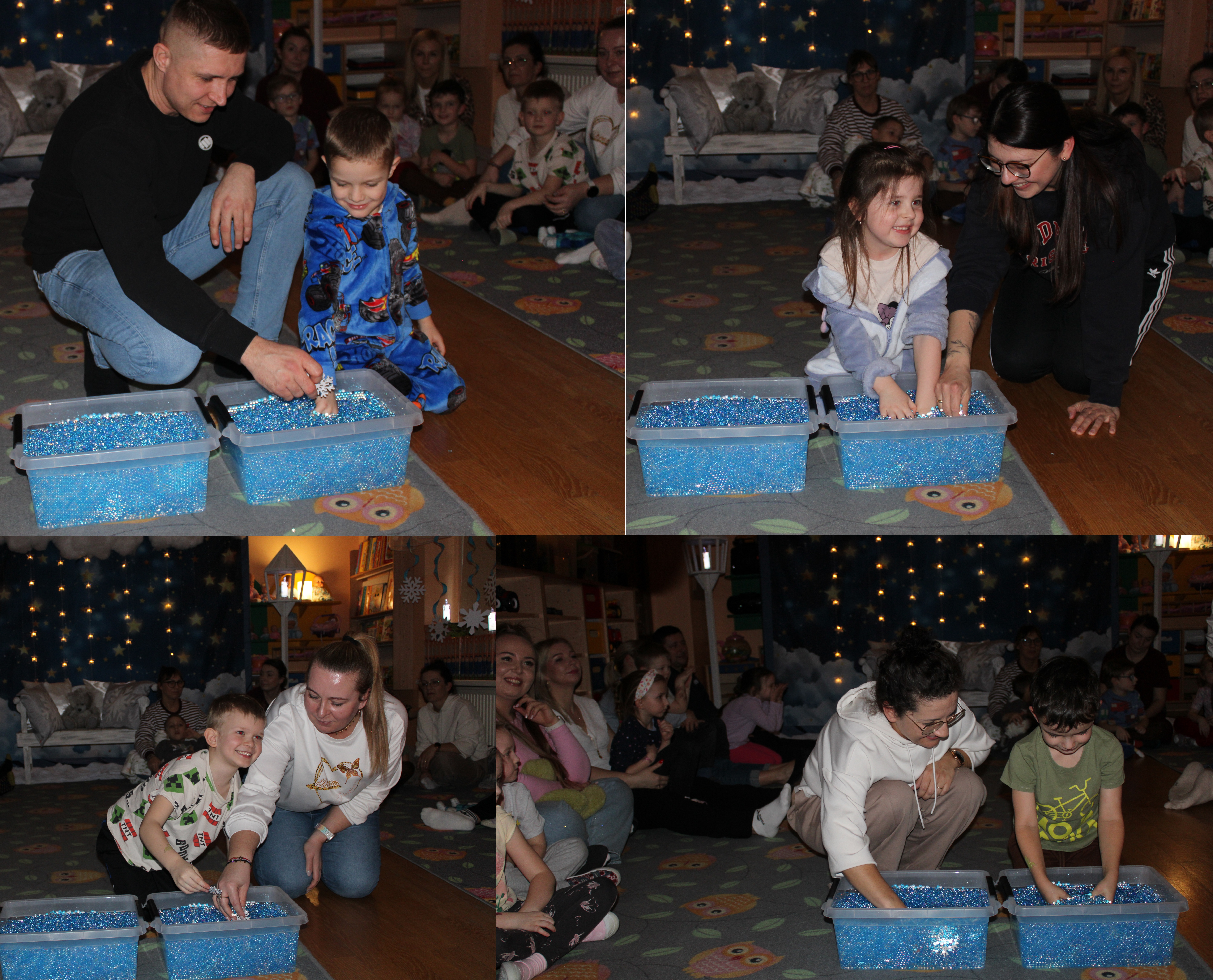 Poszukiwanie płatków w kulkach hydrożelowych