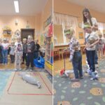 Przedszkolaki podczas wykonywania zadań