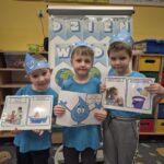 Przedszkolaki z ilustracjami