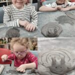 „Spodeczki wielkanocne pod filiżankę”