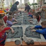 „Spodeczki wielkanocne pod filiżankę”