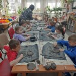 „Spodeczki wielkanocne pod filiżankę”