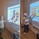 Zabawy przy tablicy interaktywnej