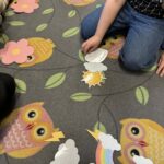 Zajęcia o pogodzie w grupie motylków