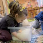 Sensoryczne podsumowanie spotkań zimowych w grupie stokrotek