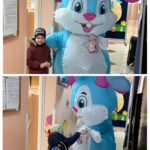 dzieci szukają prezentów od zajączka