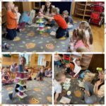 Wiosenna lekcja w grupie biedronek