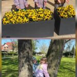 Dzieci-przy-kwietnikach