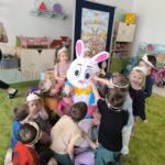 dzieci z oddziału pszczółki z zajączkiem