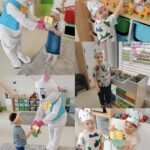 Dzieci z koszyczkami